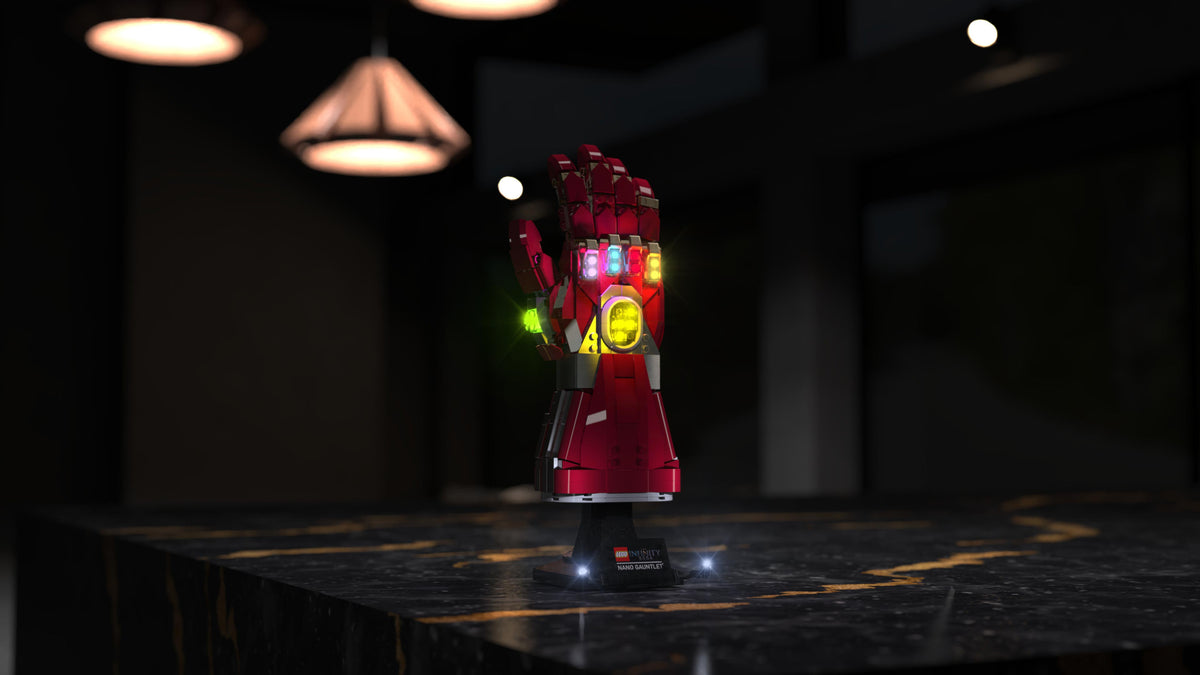 Marvel Nano Gauntlet #76223 Light Kit | Night Mode