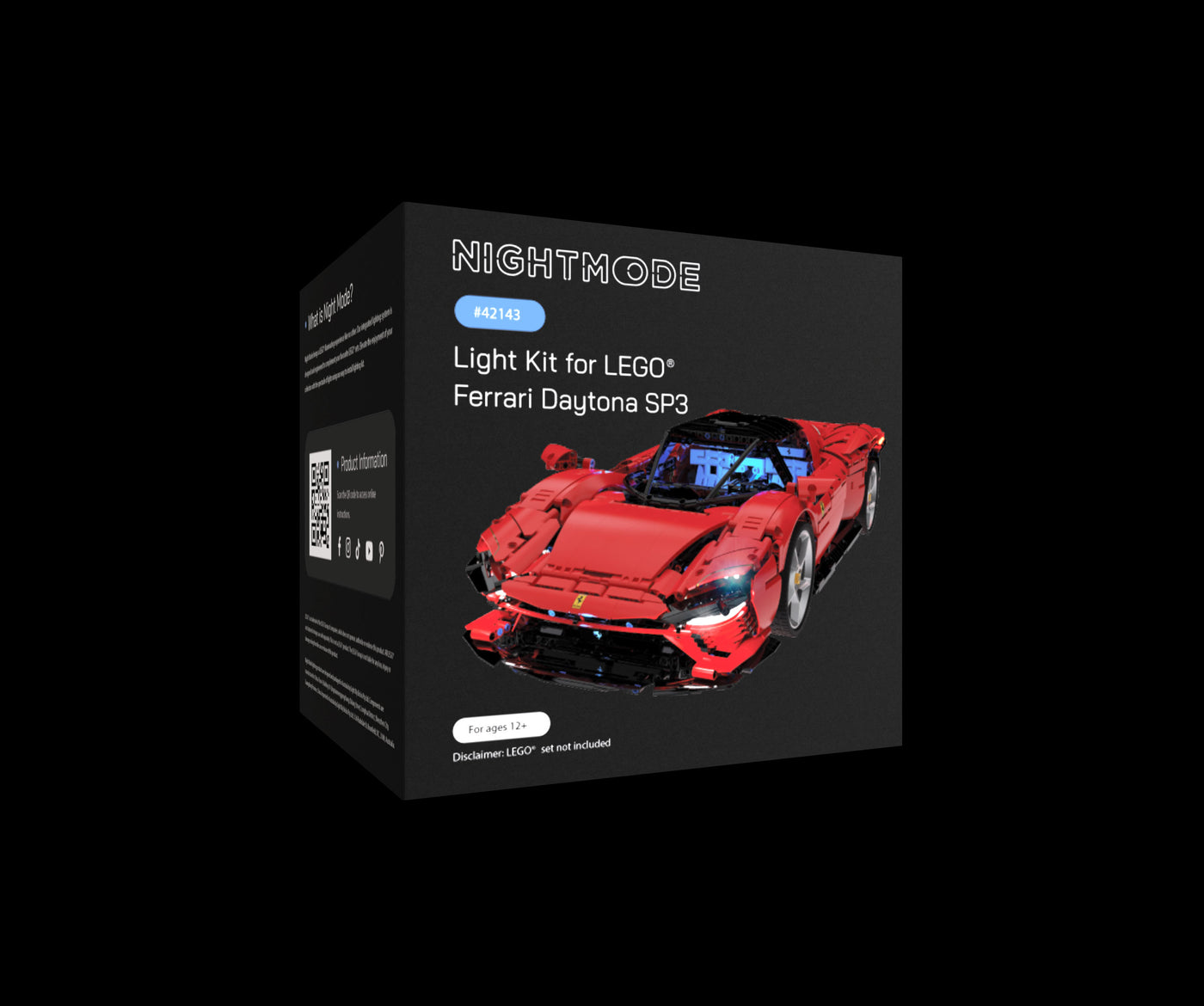 Ferrari Daytona SP3 #42143 Light Kit | Night Mode