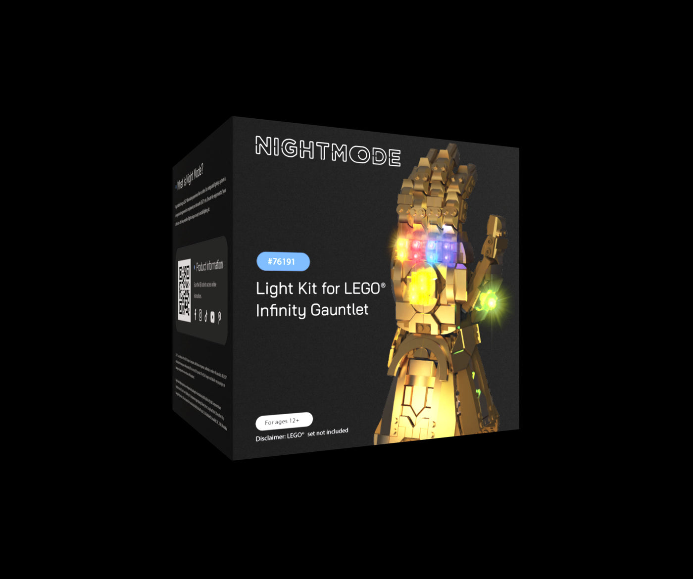 Marvel Infinity Gauntlet #76191 Light Kit | Night Mode