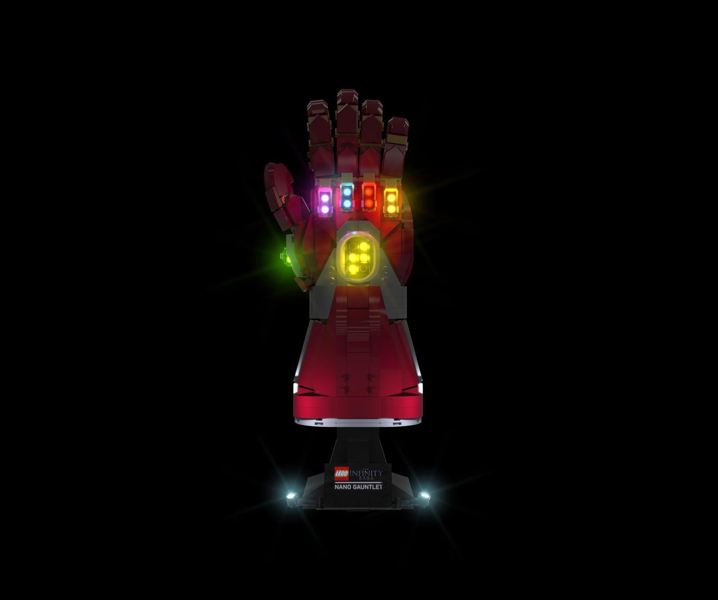 Marvel Nano Gauntlet #76223 Light Kit | Night Mode