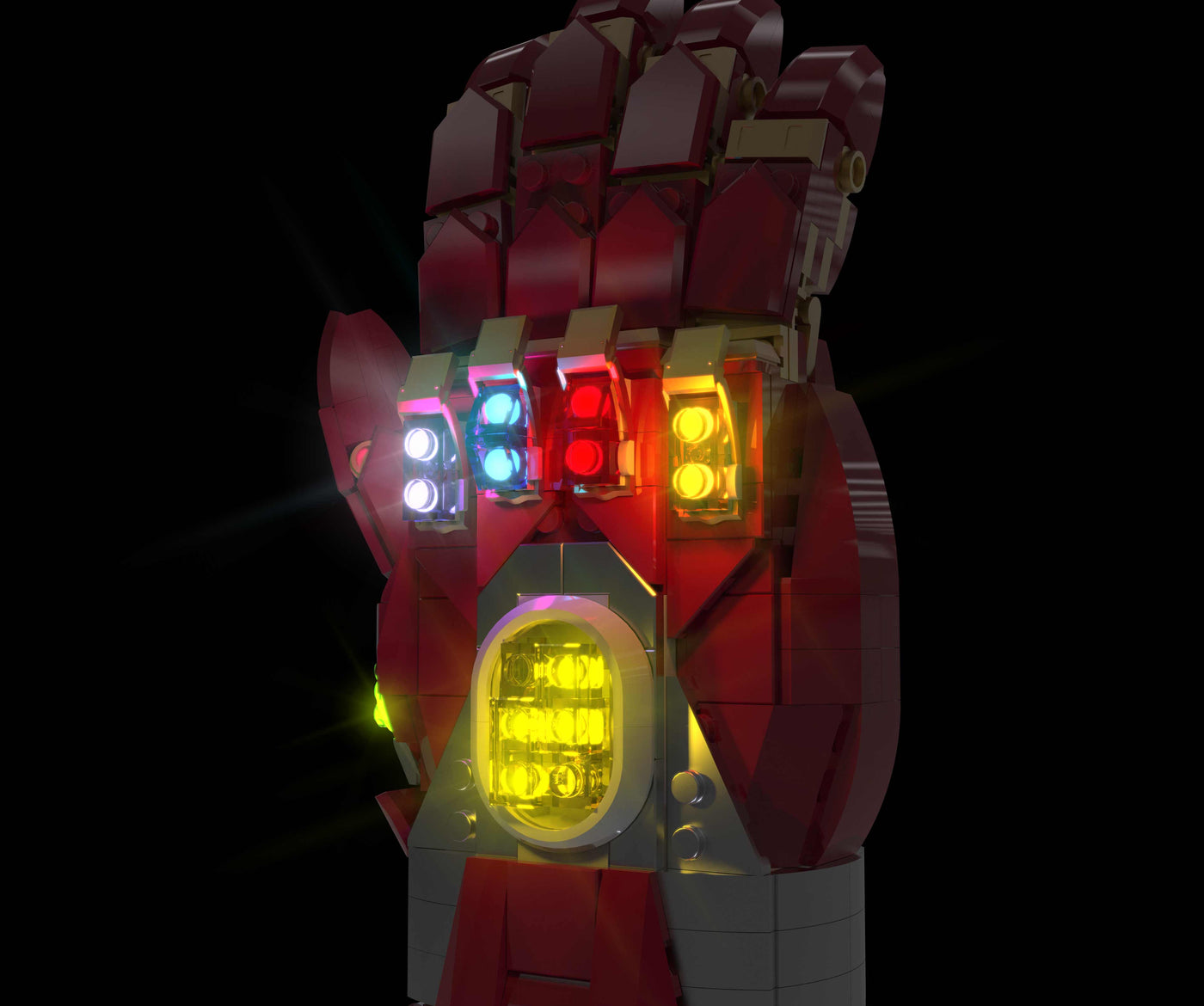 Marvel Nano Gauntlet #76223 Light Kit | Night Mode