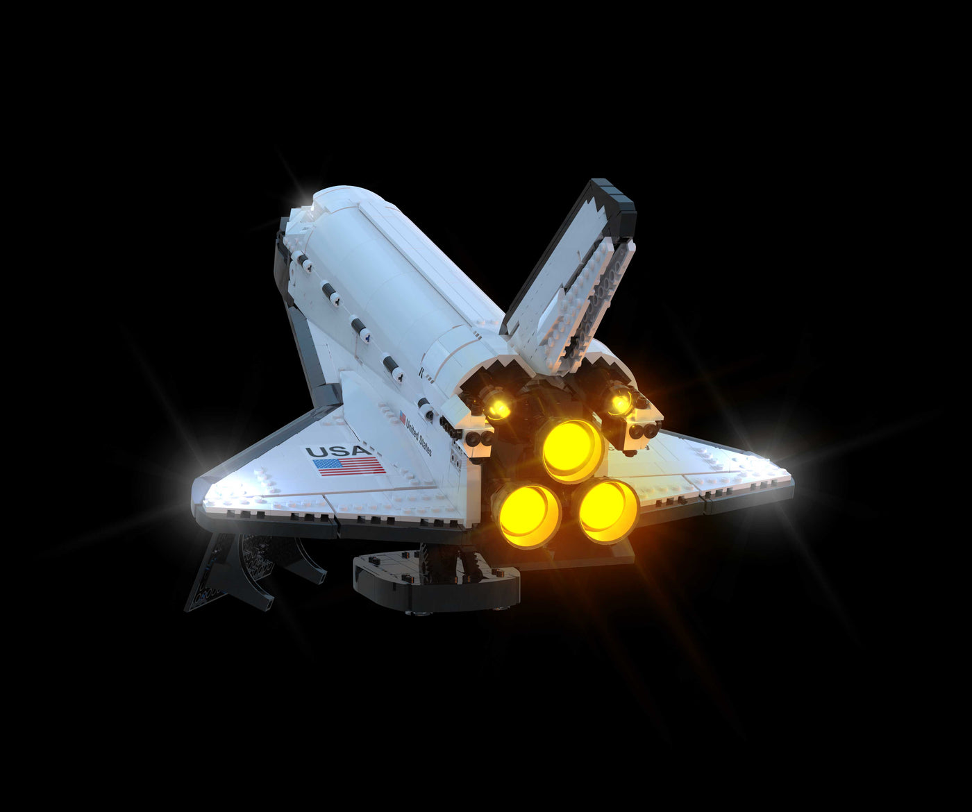 NASA Space Shuttle Discovery #10283 Light Kit | Night Mode