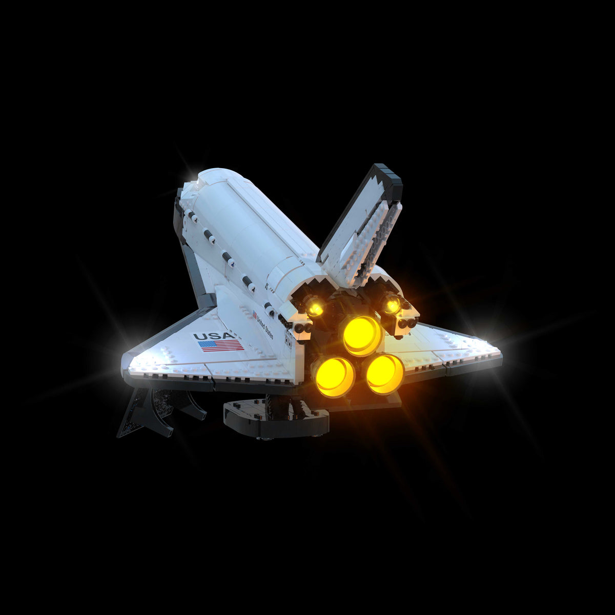 NASA Space Shuttle Discovery #10283 Light Kit | Night Mode