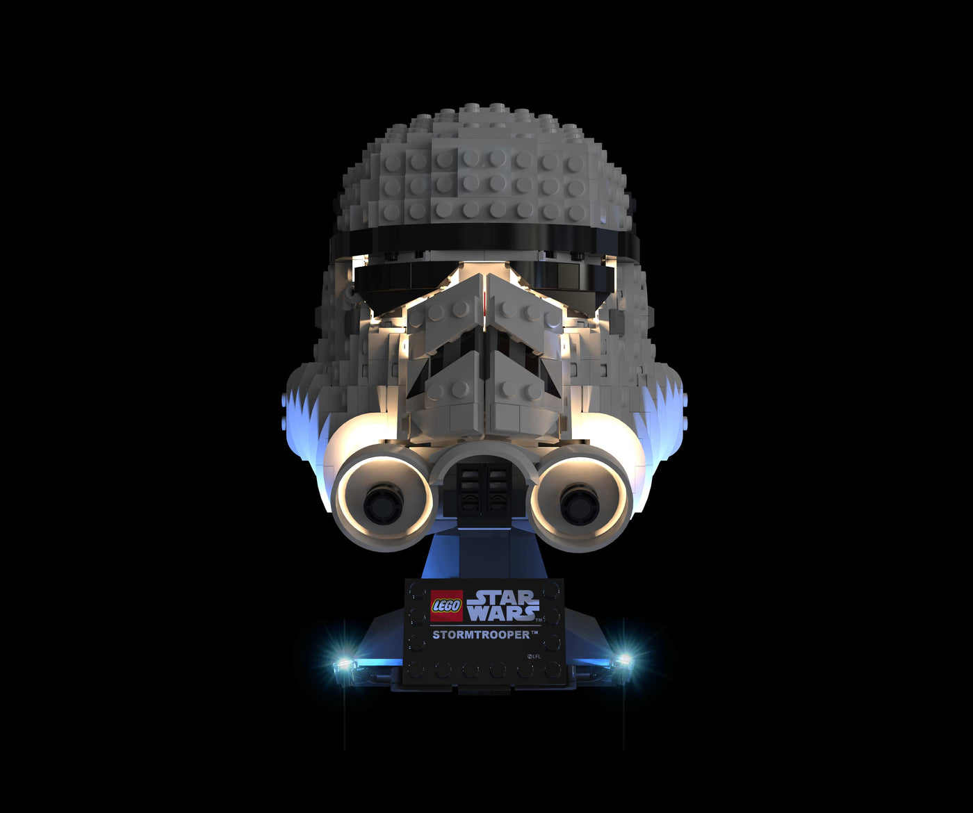 Star Wars Stormtrooper Helmet #75276 Light Kit | Night Mode