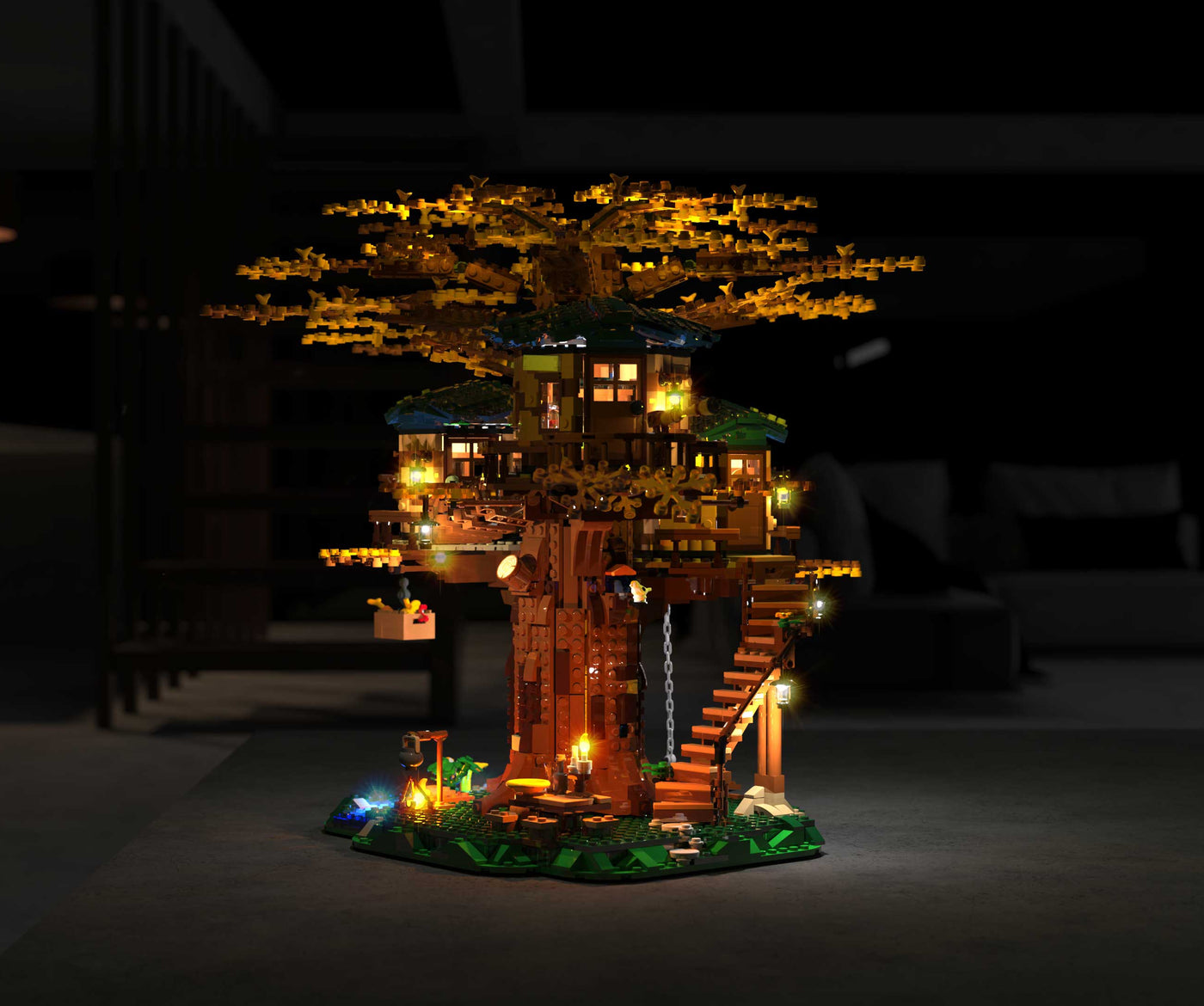 Tree House #21318 Light Kit | Night Mode