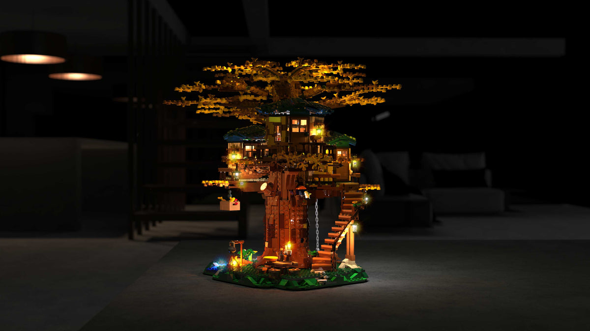 Tree House #21318 Light Kit | Night Mode