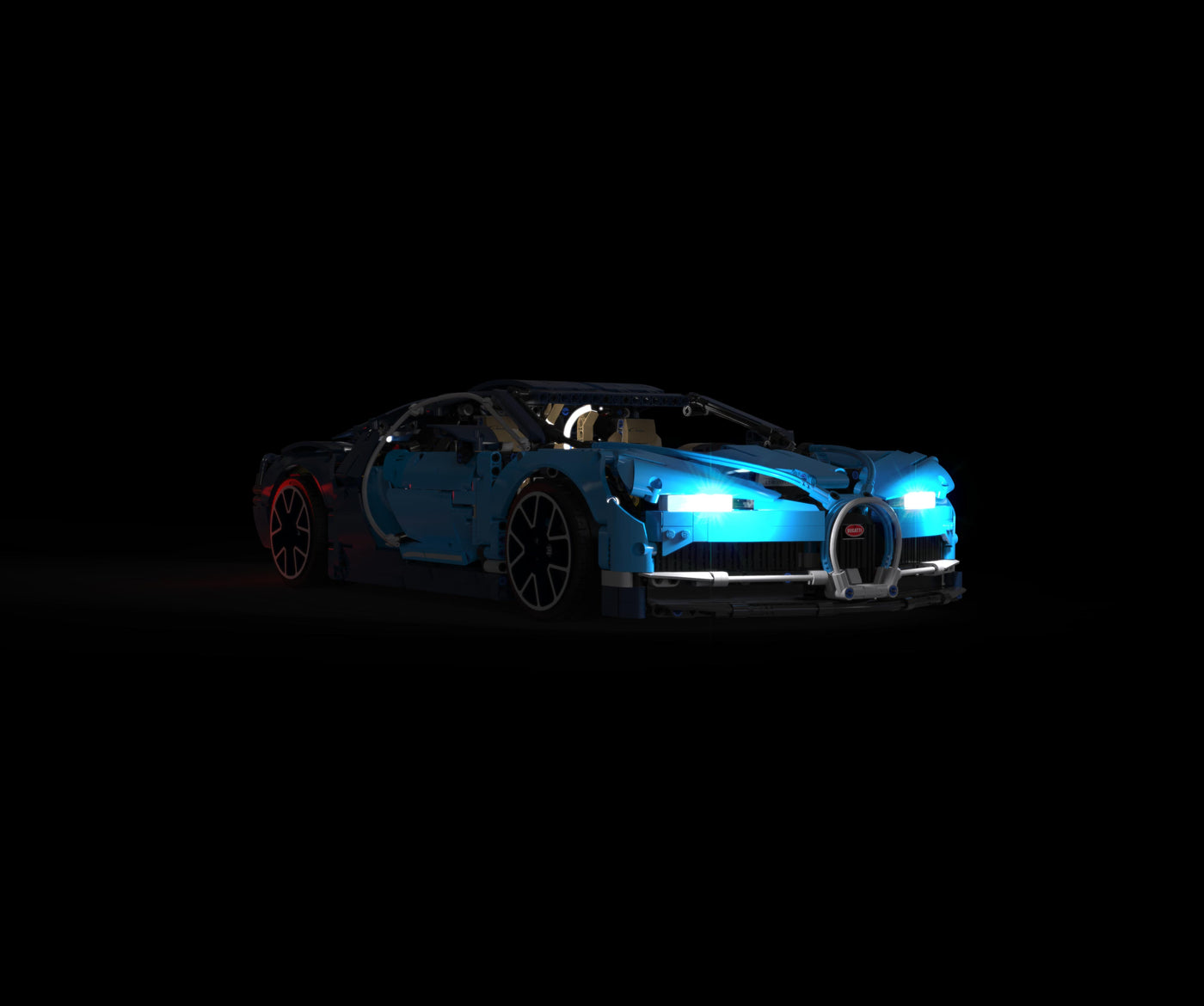 Bugatti Chiron #42083 Light Kit | Night Mode