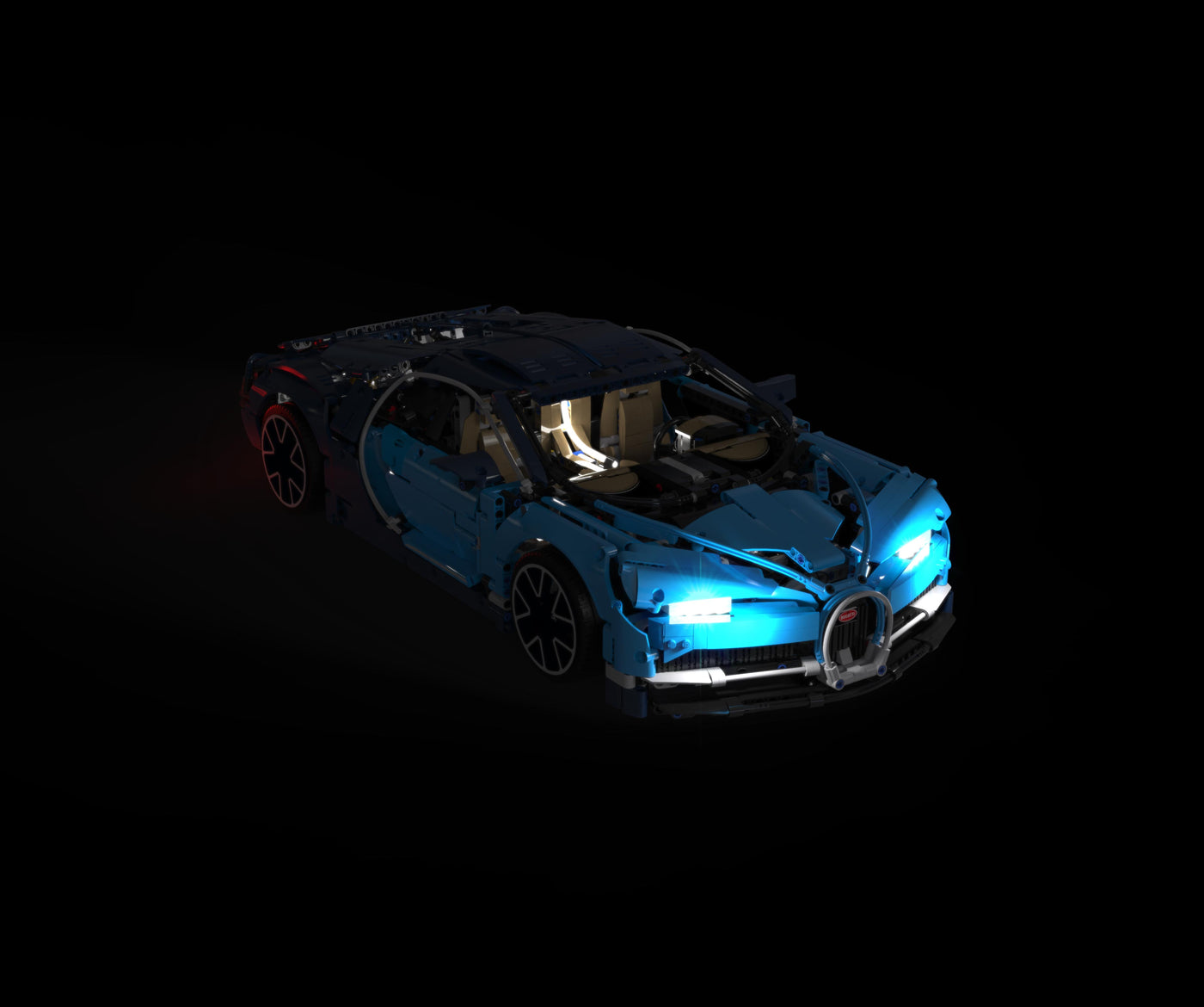 Bugatti Chiron #42083 Light Kit | Night Mode
