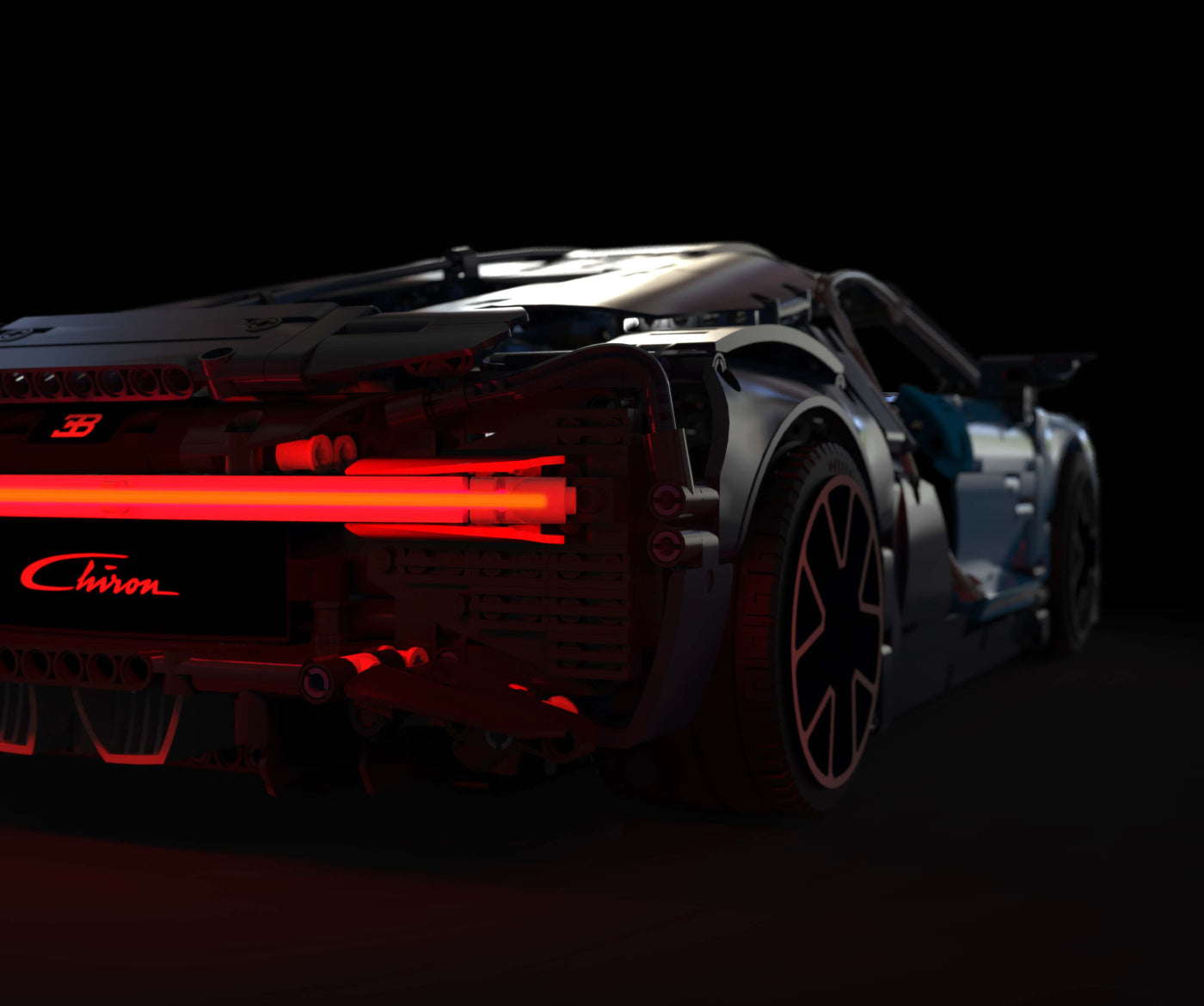 Bugatti Chiron #42083 Light Kit | Night Mode