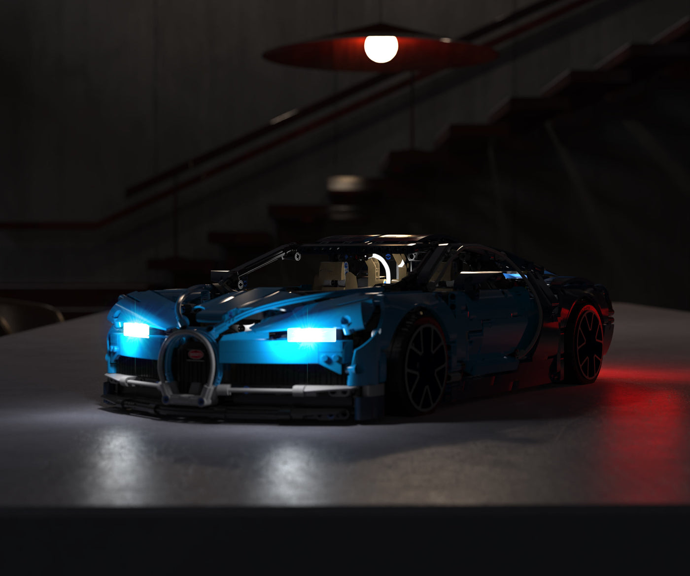 Bugatti Chiron #42083 Light Kit | Night Mode