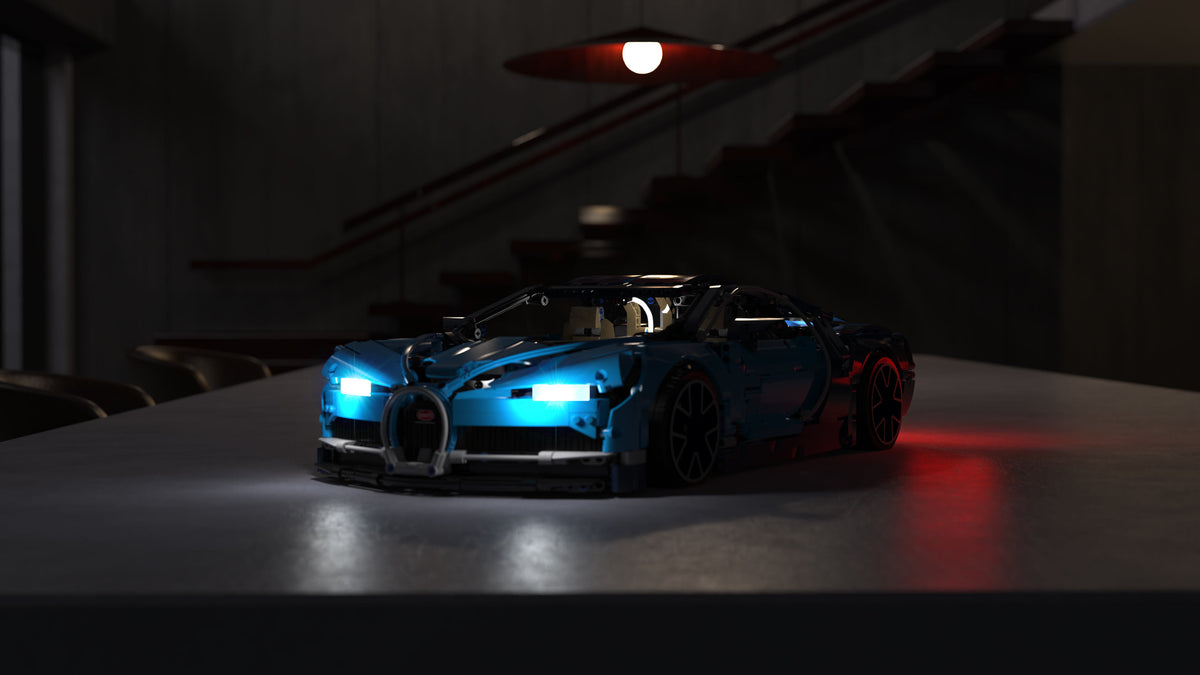 Bugatti Chiron #42083 Light Kit | Night Mode
