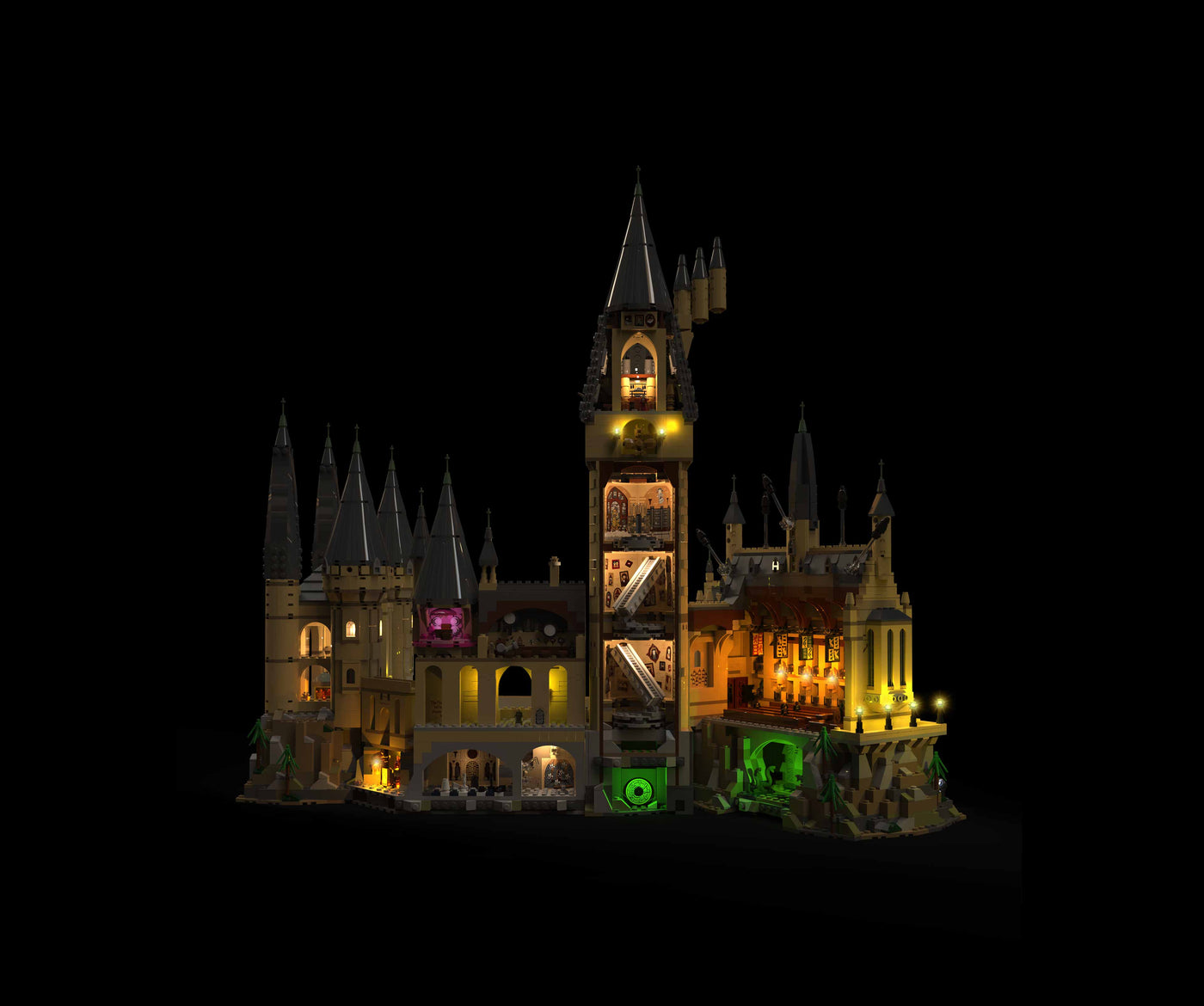 Harry Potter Hogwarts Castle #71043 Light Kit | Night Mode