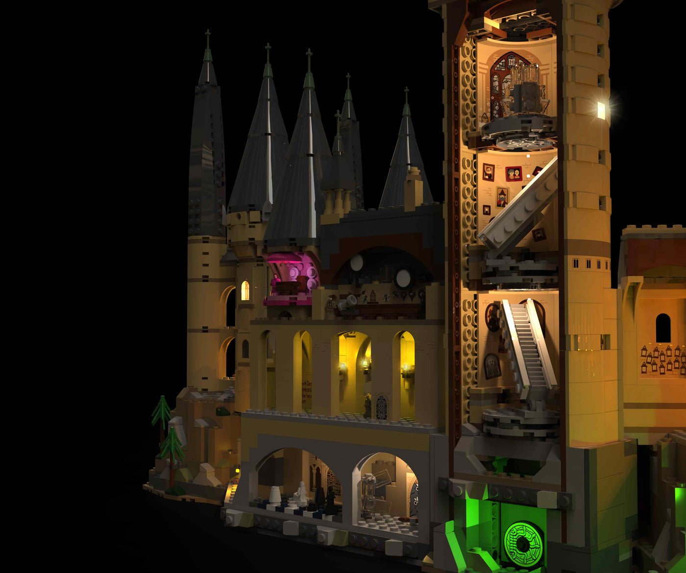 Harry Potter Hogwarts Castle #71043 Light Kit | Night Mode