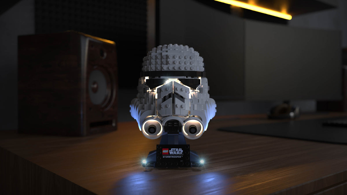 Star Wars Stormtrooper Helmet #75276 Light Kit | Night Mode