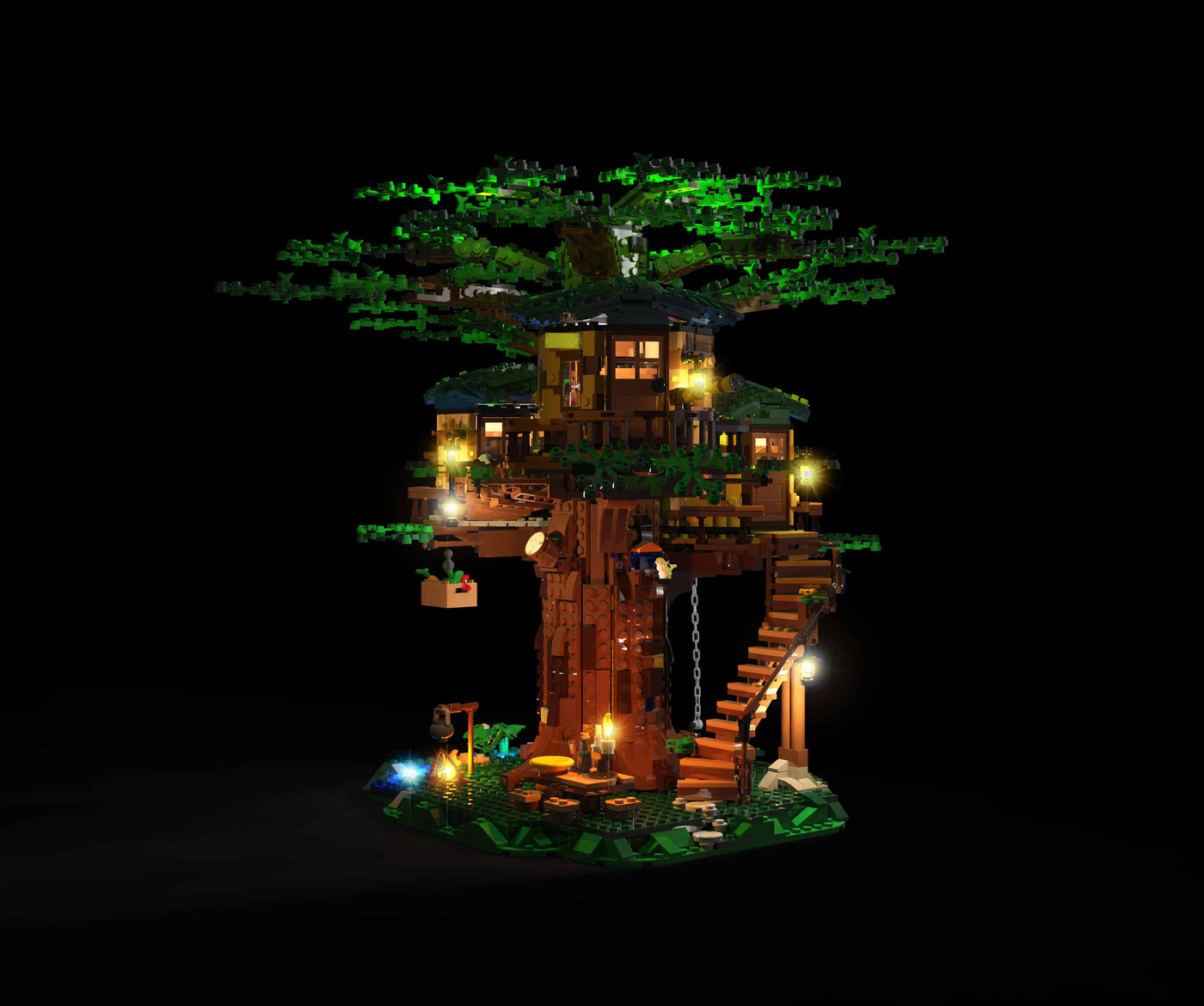 Tree House #21318 Light Kit | Night Mode