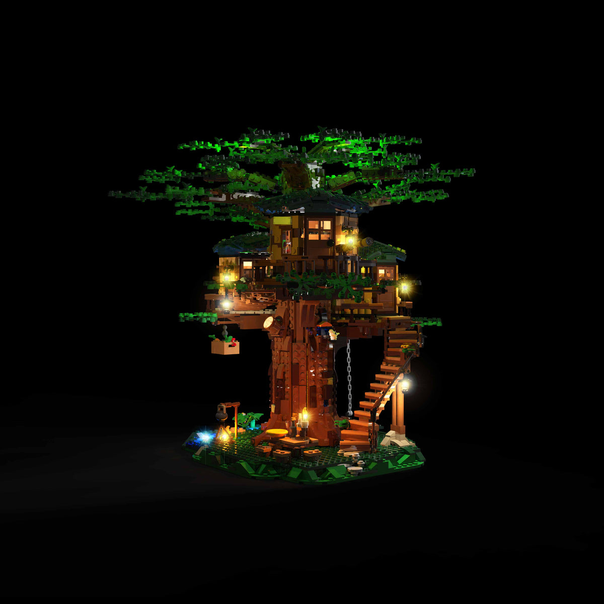 Tree House #21318 Light Kit | Night Mode