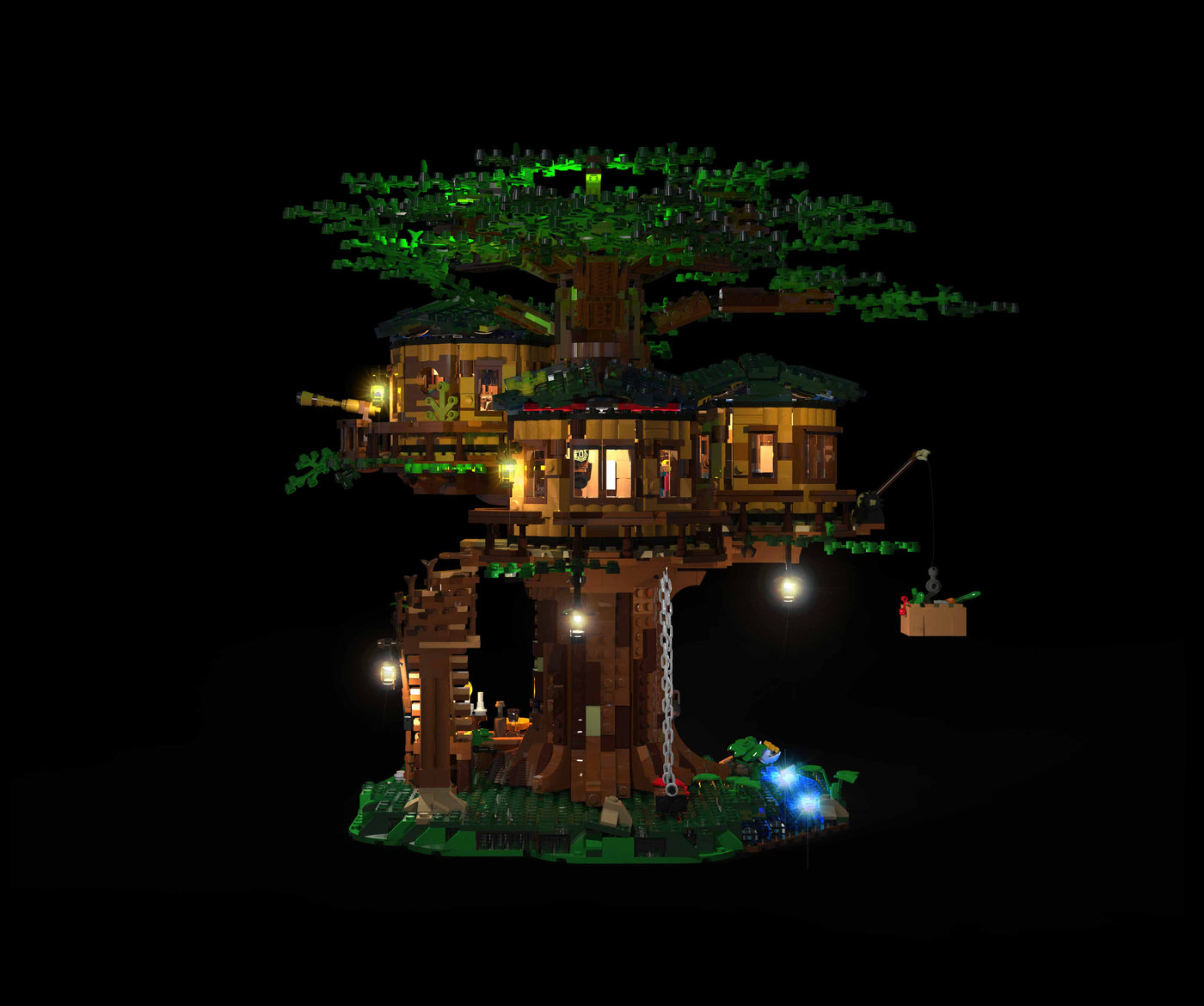 Tree House #21318 Light Kit | Night Mode