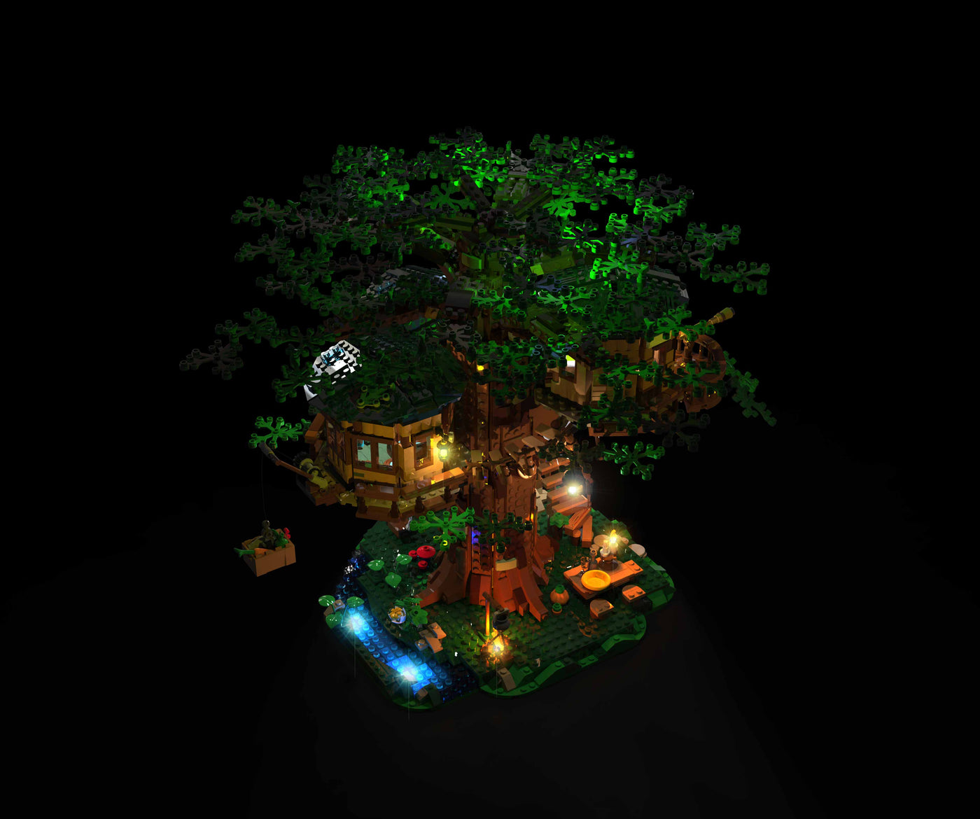 Tree House #21318 Light Kit | Night Mode