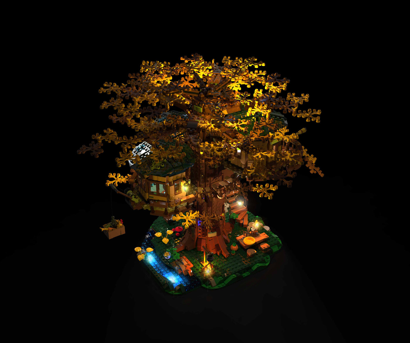Tree House #21318 Light Kit | Night Mode