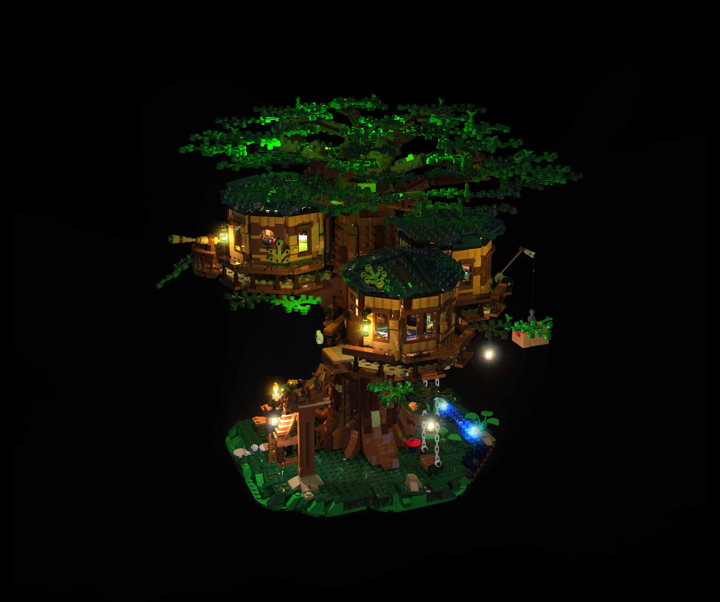 Tree House #21318 Light Kit | Night Mode
