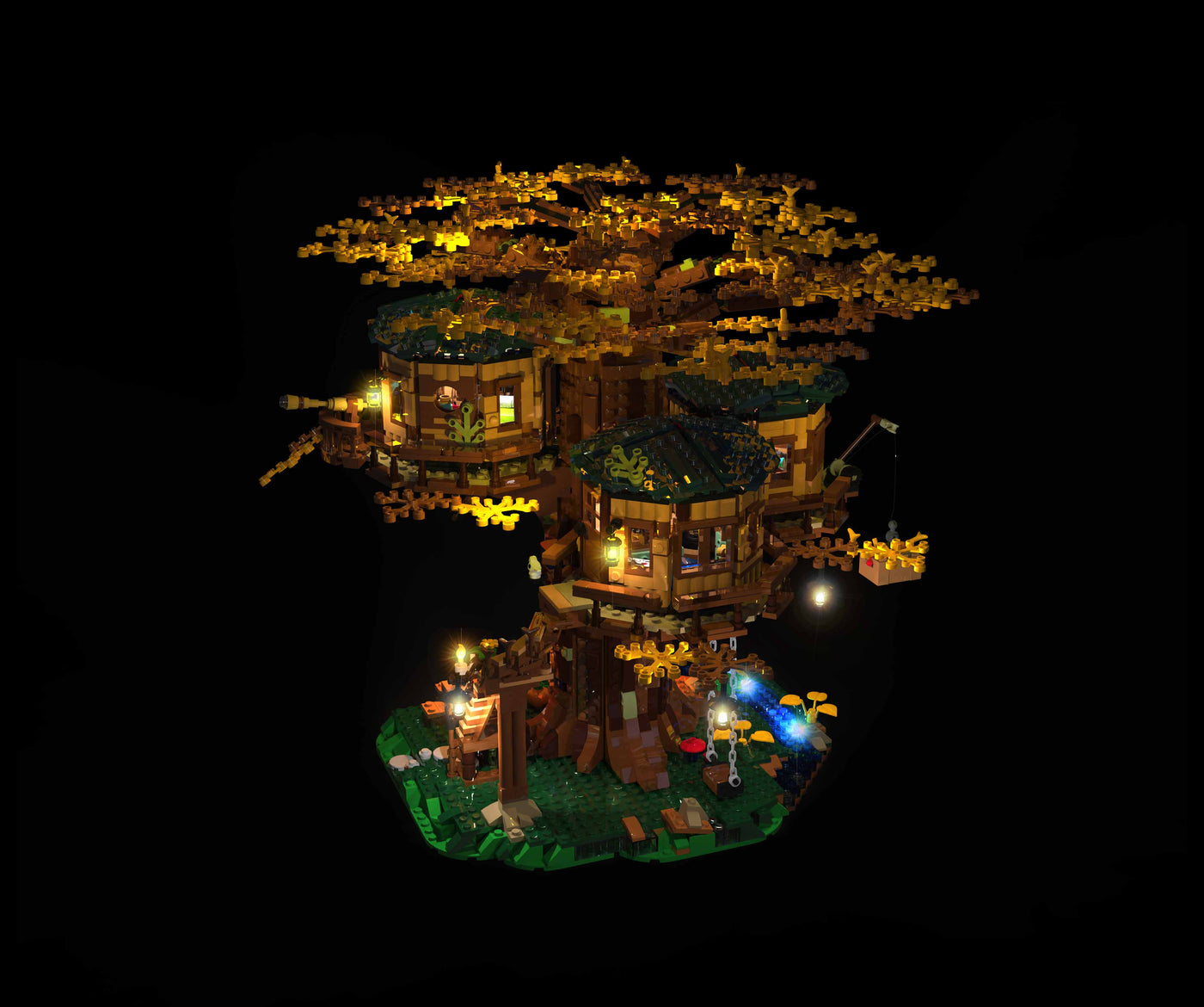 Tree House #21318 Light Kit | Night Mode