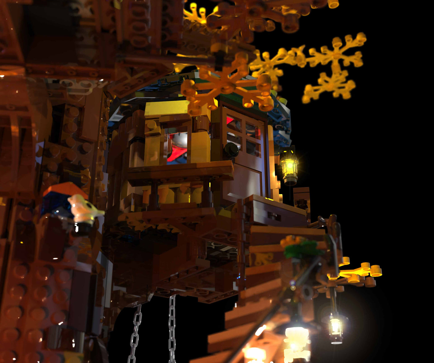 Tree House #21318 Light Kit | Night Mode