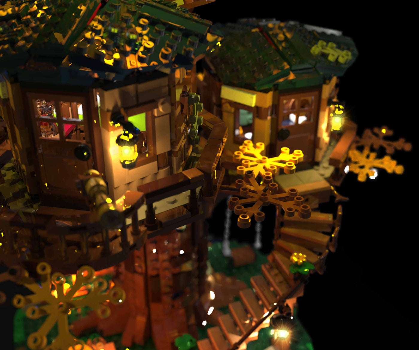 Tree House #21318 Light Kit | Night Mode
